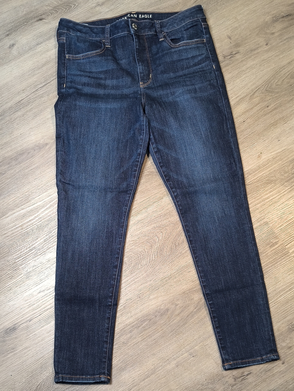 S1004 High Rise Jegging w/29" Inseam👖American Eagle Women's Size 14 Jeans